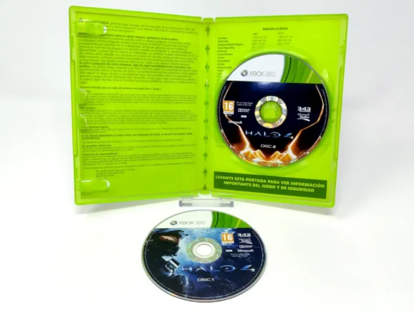 Interior del juego Halo 4 (ESP) (Rebajado) para XBOX 360 con disco y manual