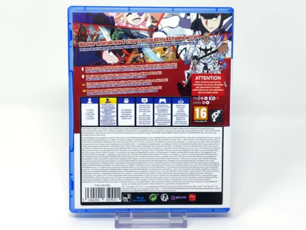 Lateral de la caja de Kill la Kill: If (ESP) para PlayStation 4