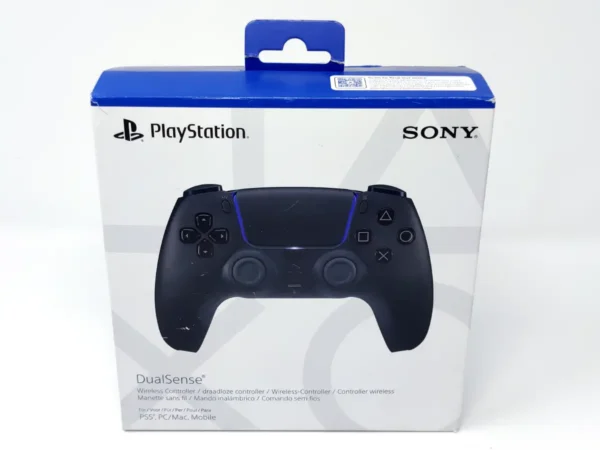 Mando Oficial DualSense 5 Negro PS5 (en Caja) para PlayStation 5, edición PAL España, de segunda mano