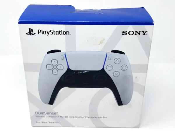 Mando Oficial DualSense 5 Blanco PS5 (en Caja) para PlayStation 5, edición PAL España, de segunda mano