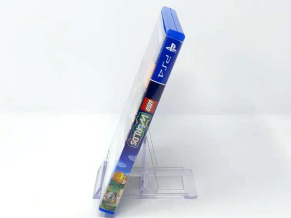 Lateral de la caja de LEGO Worlds (EUR) para PlayStation 4
