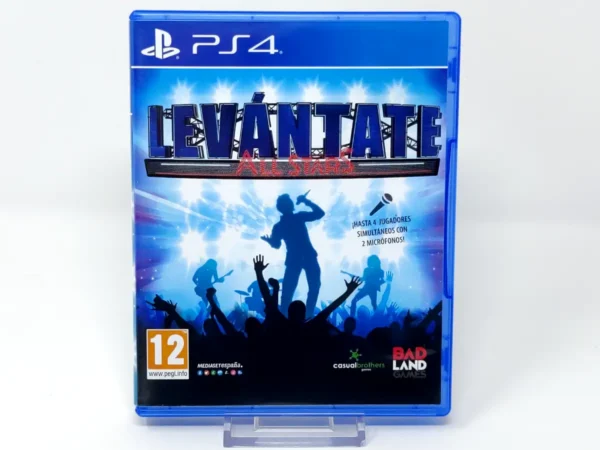Portada de Levántate All Stars (ESP) para PlayStation 4, edición PAL España, de segunda mano