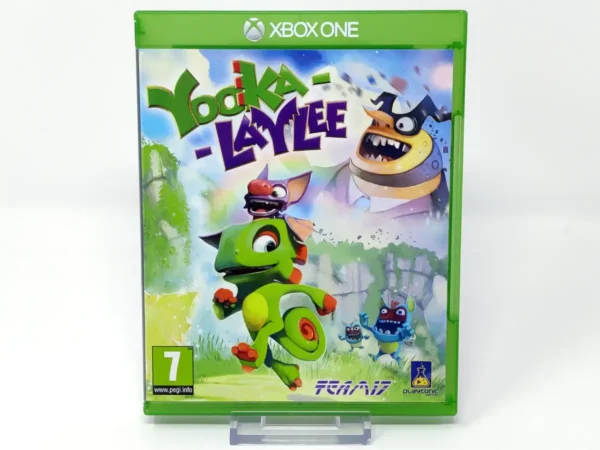 Portada de Yooka-Laylee (EUR) para XBOX One, edición PAL EUR, de segunda mano