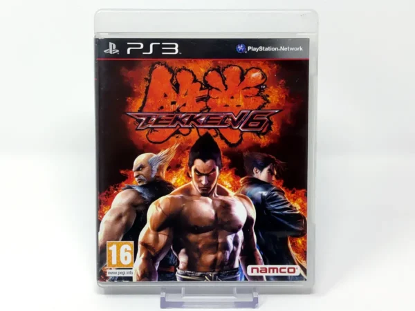Portada de Tekken 6 (ESP) para PlayStation 3, edición PAL España, de segunda mano