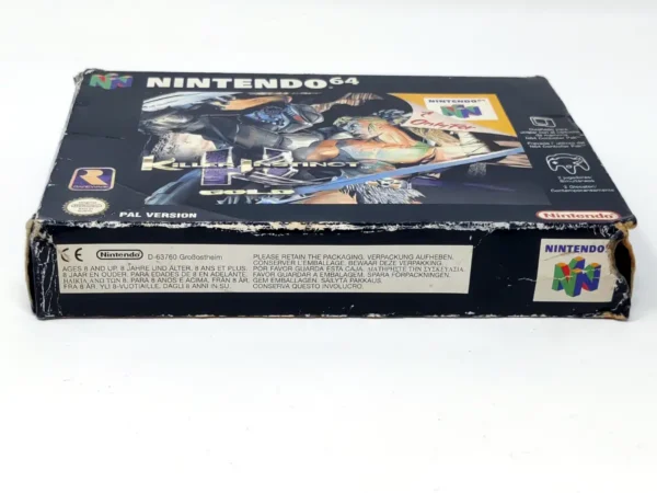 Detalle de Killer Instinct Gold (ESP) (Rebajado) para Nintendo 64 (imagen 14)