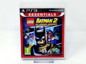 Portada de LEGO Batman 2: DC Super Heroes (ESP) (Essentials) para PlayStation 3, edición PAL España, de segunda mano