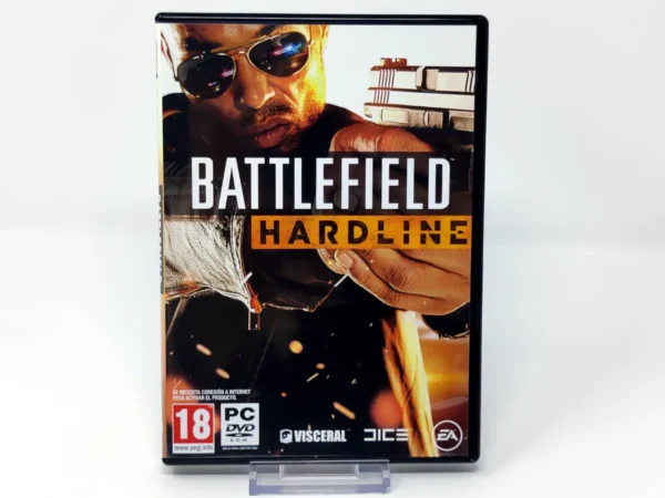 Portada de Battlefield: Hardline (ESP) para PC, edición PAL España, de segunda mano