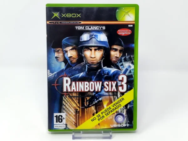 Portada de Tom Clancy's Rainbow Six 3 (ESP) (v2) para XBOX, edición PAL España, de segunda mano