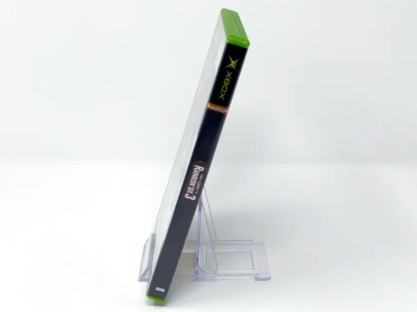Lateral de la caja de Tom Clancy's Rainbow Six 3 (ESP) (v2) para XBOX