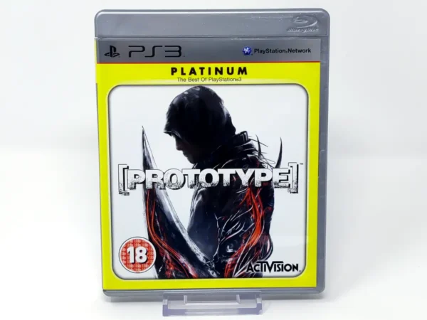 Portada de Prototype (UK) (Platinum) para PlayStation 3, edición PAL UK, de segunda mano
