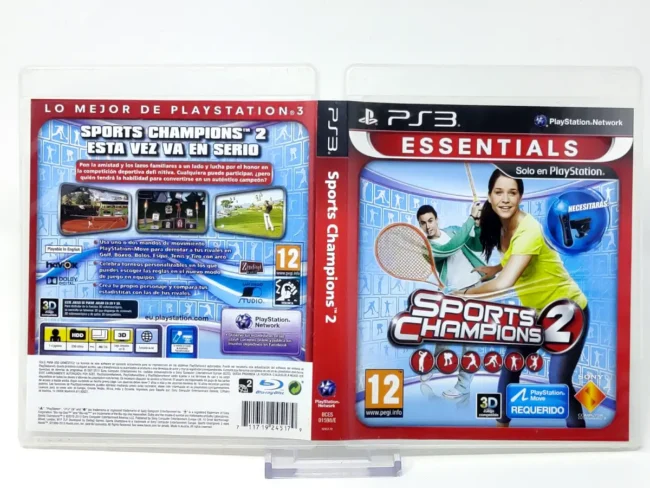 Sports Champions 2 (ESP) (Essentials) (Carátula)