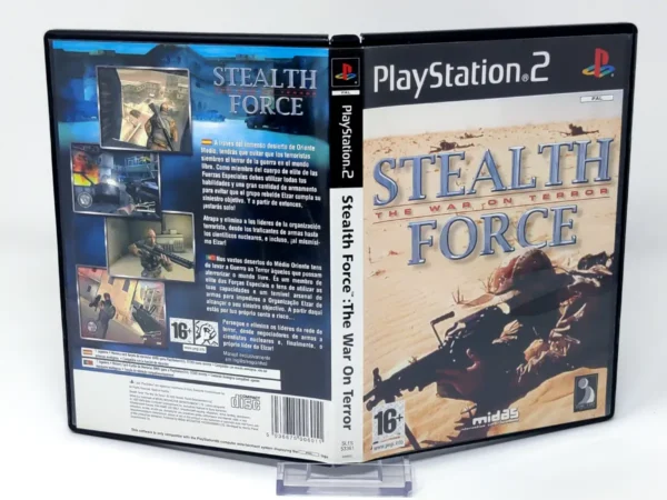 Stealth Force: The War on Terror (ESP) (Carátula) para PlayStation 2, edición PAL España, de segunda mano