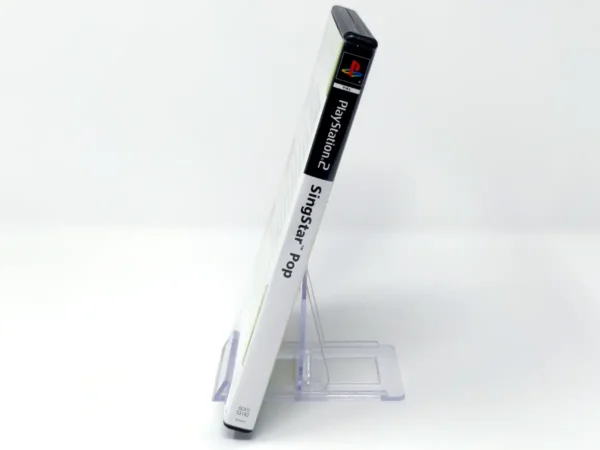 Lateral de la caja de SingStar Pop (ESP) (v1) (Rebajado) para PlayStation 2