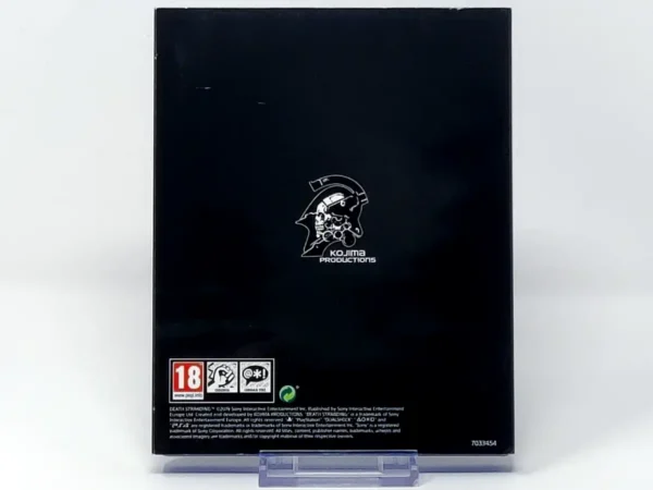 Parte trasera de Death Stranding (ESP) (Cubre Cartón) para PlayStation 4, edición PAL España