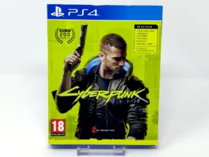 Portada de Cyberpunk 2077 (Edición Day One) (ESP) para PlayStation 4, edición PAL España, de segunda mano