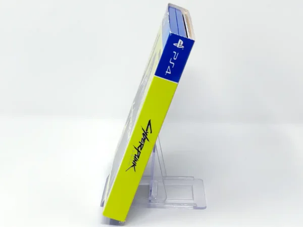 Lateral de la caja de Cyberpunk 2077 (Edición Day One) (ESP) para PlayStation 4