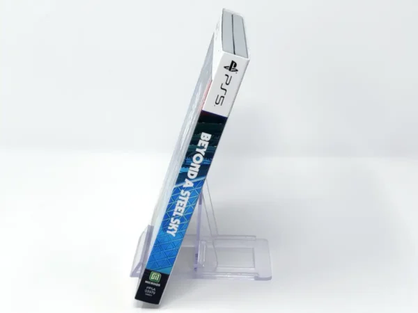 Lateral de la caja de Beyond a Steel Sky (ESP) (Steelbook) para PlayStation 5