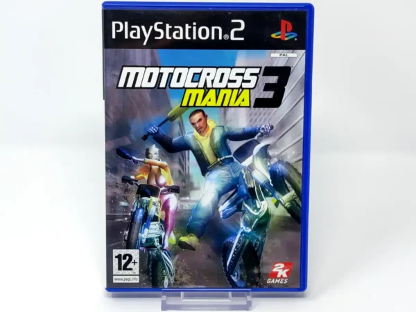 Portada de Motocross Mania 3 (ESP) para PlayStation 2, edición PAL España, de segunda mano