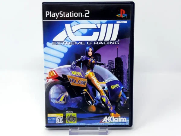 Portada de XGIII: Extreme G Racing (ESP) para PlayStation 2, edición PAL España, de segunda mano