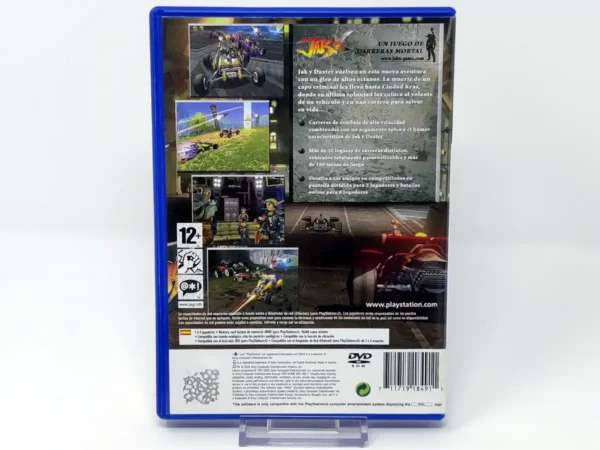 Parte trasera de Jak X (ESP) (Rebajado) para PlayStation 2, edición PAL España