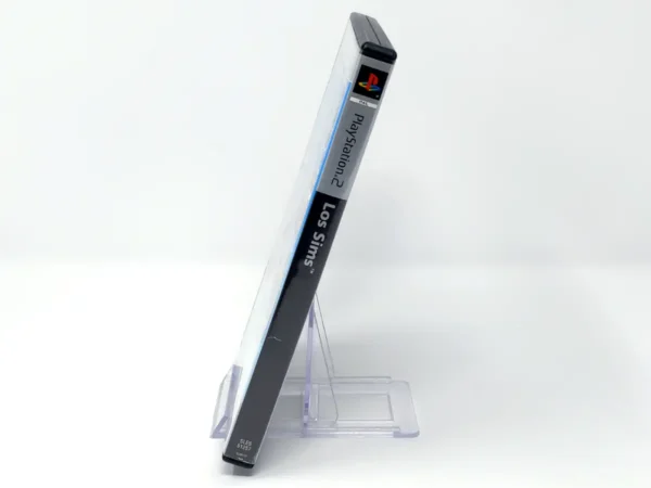 Lateral de la caja de Los Sims (ESP) (Platinum) (Rebajado) para PlayStation 2
