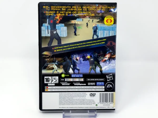 Parte trasera de G.I. Joe: The Rise of Cobra (ESP) (Rebajado) para PlayStation 2, edición PAL España