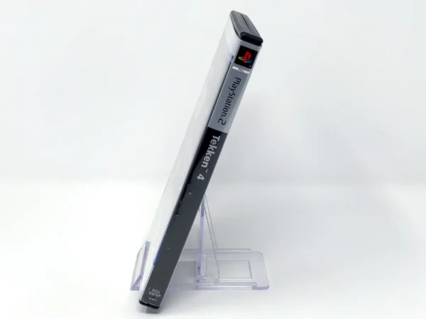 Lateral de la caja de Tekken 4 (ESP) (Platinum) (Rebajado) para PlayStation 2