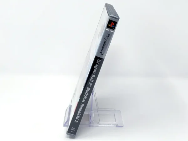 Lateral de la caja de Dragon Ball Z: Budokai Tenkaichi 2 (ESP) (Platinum) para PlayStation 2