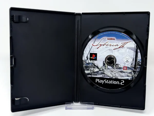 Interior del juego Syberia II (ESP) (Rebajado) para PlayStation 2 con disco y manual