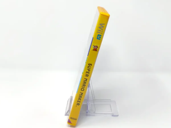 Lateral de la caja de Super Mario Maker (ESP) (Juego) para Nintendo Wii U