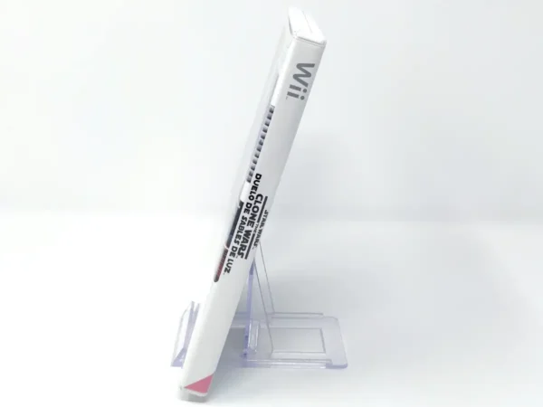 Lateral de la caja de Star Wars: The Clone Wars - Duelos de Sables de Luz (ESP) para Nintendo Wii