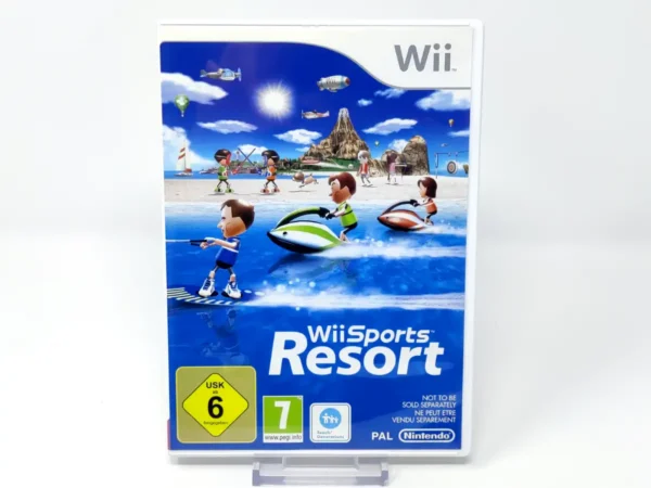 Portada de Wii Sports Resort (EUR) para Nintendo Wii, edición PAL EUR, de segunda mano