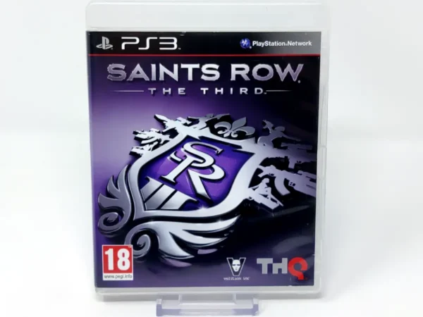 Portada de Saints Row: The Third (UK) (Rebajado) para PlayStation 3, edición PAL UK, de segunda mano