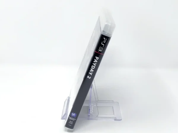 Lateral de la caja de Payday 2 (UK) para PlayStation 3