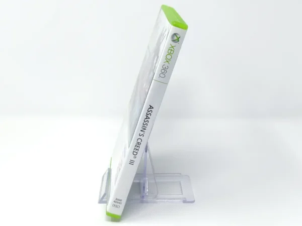 Lateral de la caja de Assassin's Creed III (UK) para XBOX 360