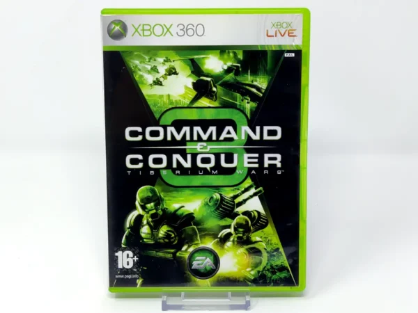 Portada de Command & Conquer 3: Tiberium Wars (UK) para XBOX 360, edición PAL UK, de segunda mano