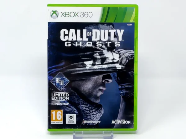 Portada de Call of Duty: Ghosts (UK) para XBOX 360, edición PAL UK, de segunda mano