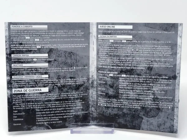 Killzone 2 (ESP) (Manual) (Rebajado) para PlayStation 3, edición PAL España, de segunda mano