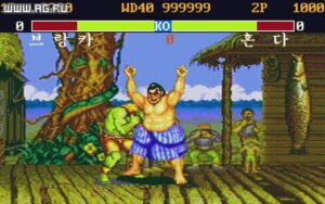Screenshot de Street Fighter II (ESP) (Cartucho)