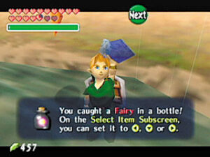 Screenshot de The Legend of Zelda: Ocarina of Time (ESP) (Cartucho)
