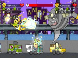 Screenshot de Alien Hominid (ESP)