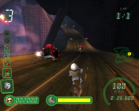 Screenshot de Crazy Frog Racer (ESP)