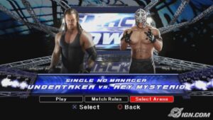 Screenshot de WWE SmackDown vs. Raw 2008 (ESP) (Rebajado)