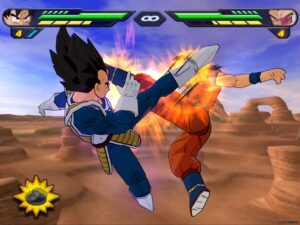 Screenshot de Dragon Ball Z: Budokai Tenkaichi 2 (ESP) (Platinum)