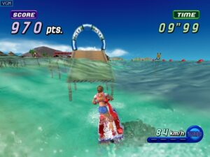 Screenshot de Wave Race: Blue Storm (ESP)