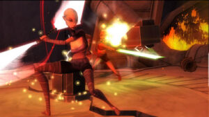 Screenshot de Star Wars: The Clone Wars - Duels Au Sabre Laser (FRA)