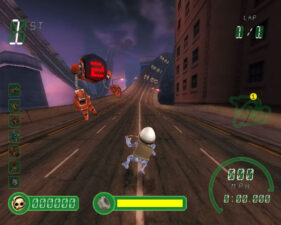 Screenshot de Crazy Frog Racer (ESP)