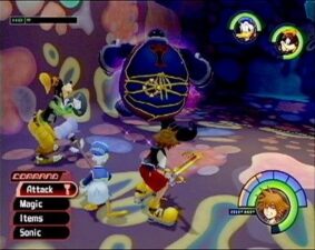 Screenshot de Kingdom Hearts (ESP) (Disco)