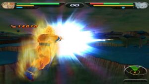 Screenshot de Dragon Ball Z: Budokai Tenkaichi (ESP) (Platinum) (Disco)