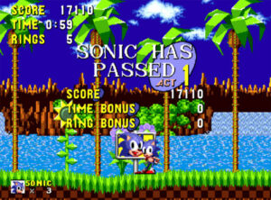 Screenshot de Sonic: The Hedgehog (EUR) (Cartucho)